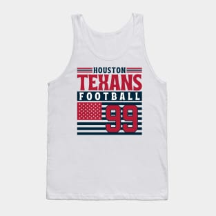 Houston Texans 1999 American Flag Football Tank Top